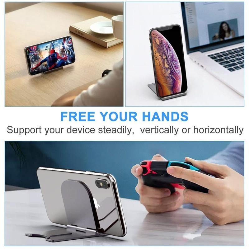 Stevvex Hands-Free Phone Holder — Waterproof Holster & Foldable Desk Stand
