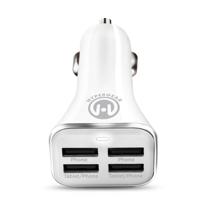 Quad USB 6.8A Car Charger