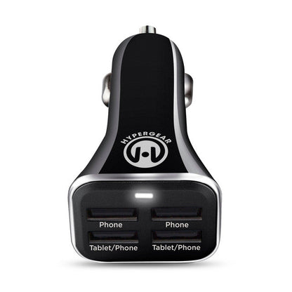 Quad USB 6.8A Car Charger