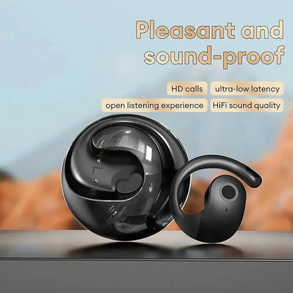 OWS Bluetooth 5.4 Earbuds — HiFi Stereo, Smart Touch & Waterproof