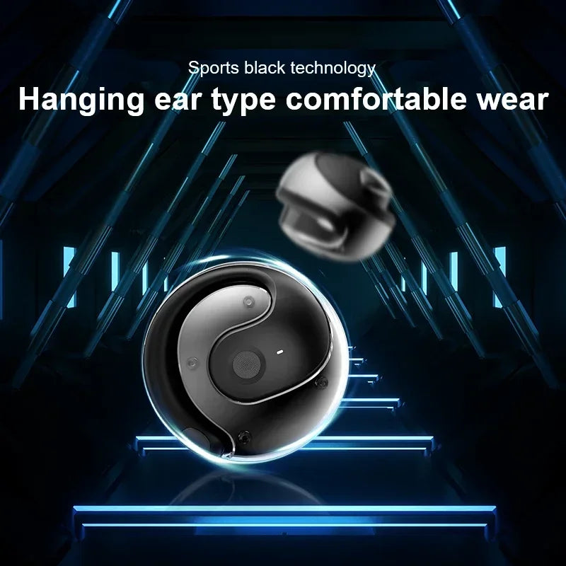 OWS Bluetooth 5.4 Earbuds — HiFi Stereo, Smart Touch & Waterproof