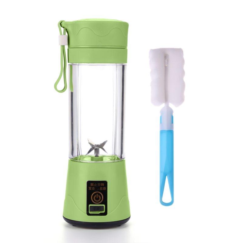 Stevvex Portable USB Blender — 6-Blade Smoothie & Juicer Bottle, 500ml