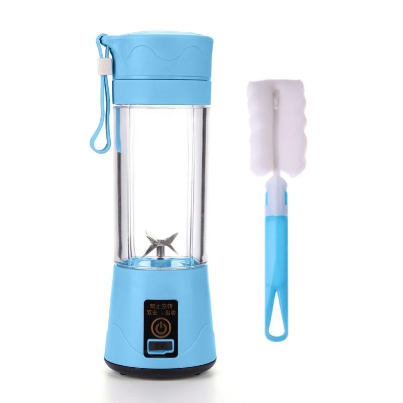 Stevvex Portable USB Blender — 6-Blade Smoothie & Juicer Bottle, 500ml