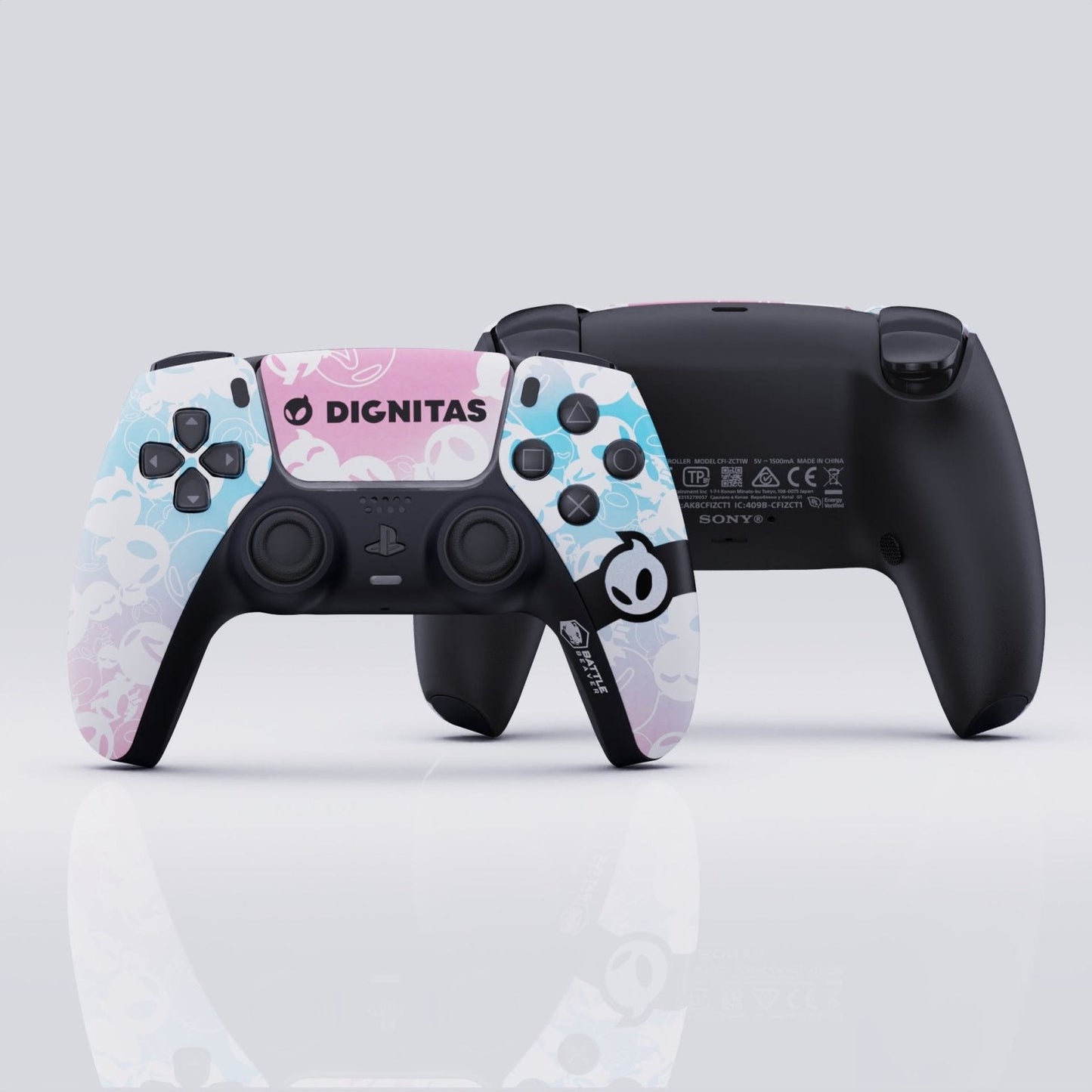 Battle Beaver PS5 Basic Pick — Modified PS5 Controller with Rear Buttons & Magneto Option
